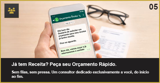 Já tem Receita? Peça seu Orçamento Rápido